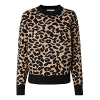 ABOUT YOU Jersey 'Tessa'  beige / negro