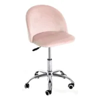 Essenza Silla Timy Oficina Terciopelo - Rosa