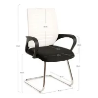 Essenza Silla Confidente Netti - Blanco
