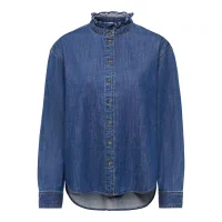 ONLY Blusa  azul