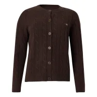 GANT Cárdigan  marrón oscuro