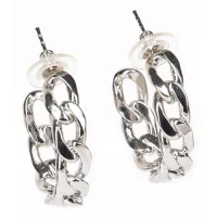 Addicted2 Pendientes 'Sekhmet orecchini a cercio catena placcati argento 925'  platino