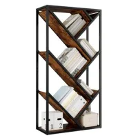 80×35×160cm Estante Para Árbol Estante De Pie 8 Niveles, Estante De Esquina Que Ahorra Espacio, Estante De Almacenamiento Para Dormitorio, Sala De Estar, Oficina En Casa, Estable