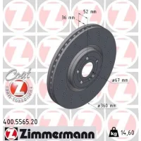 ZIMMERMANN 400.5565.20 Disco de freno