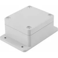 Keenso Boîte De Jonction Electrique Extérieure, Ip65 Boîtier De Connexion Etanche Connecteur De Câble Boîtier En Plastique Abs Avec Accessoires (89 59 35mm)