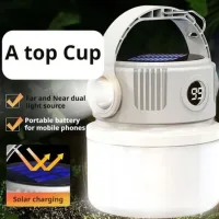 Lampes Solaires Led Rechargeables Usb Multifonctions Pour Camping, Portables Et D'Extérieur D3p7