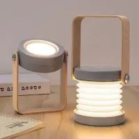 Lampe De Chevet Tactile Réglable, Lampe De Chevet Avec Veilleuse De Sécurité Portable Pour Table De Chevet