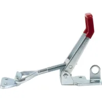 Pince De Loquet À Bascule Réglable – Acier Au Carbone Galvanisé – Capacité De Maintien 660 Lb – Trou De Verrouillage Pour Sécurité Renforcée - 660lb