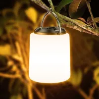 Lanterne Camping Rechargeable Led 3000k – Autonomie 10h – Luminosité Réglable 3 Modes – Étanche Et Portable Pour Activités En Extérieur