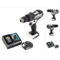 Taladro Atornillador A Batería Makita Dhp 482 Rg1w De 18 V Y 62 Nm + 1 Batería De 6,0 Ah + Cargador