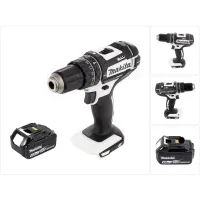 Taladro Atornillador A Batería Makita Dhp 482 G1w, 18 V, 62 Nm + 1 Batería De 6,0 Ah - Sin Cargador