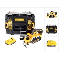 Cepillo A Batería Dewalt Dcp 580 Nt De 18 V Y 82 Mm + 1 Batería De 2,0 Ah + Tstak - Sin Cargador