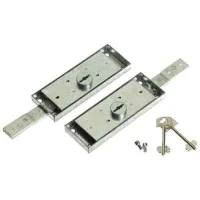 Par De Cerraduras De Persiana De Llave Dual '2230' Securemme