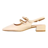 Joia Zapatos con plataforma  beige