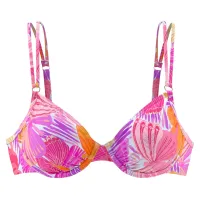 SUNSEEKER Top de bikini  azul claro / lila / naranja / rosa