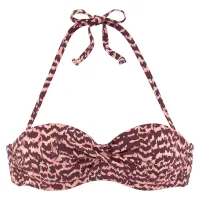 LASCANA Top de bikini  rosa pastel / rosa claro / burdeos