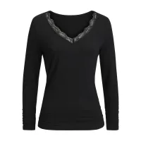 LASCANA Camiseta  negro