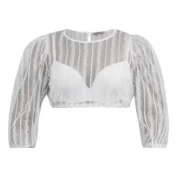 MARJO Blusa tradicional 'Raisting'  offwhite
