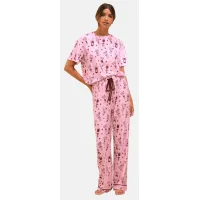 Friends Like These Pijama  rosa / burdeos