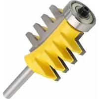 Bravix 8 Mm Shank Rail Finger Réversible Joint Router Colle Bit Cône Tenon Fraises Pour Le Travail Du Bois Outils Carpenter