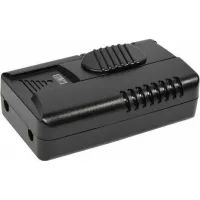 Bravix Variateur À Pied A Curseur 150w 230v Noir Compatible Led [classe Énergétique A]