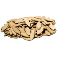 Lamelles D’assemblage Taille 20, Paquet De 100 Pièces,, Chevilles Plates En Bois De Hêtre De Haute Qualité Pour Les Menuisiers Et Les Projets De Bricolage，type 20（56 X 24 X 4 Mm）