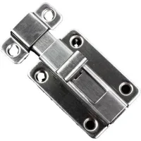 Boulons De Porte, 2 Pièces Loquets De Porte De Sécurité En Acier Inoxydable De 4 Pouces Avec Vis Pour Tous Les Types De Portes Internes