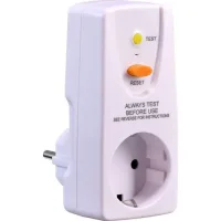 Fiche Intermédiaire Fi Pour Protection Des Personnes Contre Les Chocs Électriques 16 A 220-250 V 10 Ma Adaptateur De Sécurité