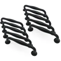 10x Poignées Et Boutons De Tiroir Cuisine Armoire Porte Poignées Placard Tiroir Chambre Meubles Tirer Entraxe 96 Mm