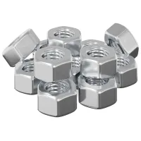 Tuercas Acorn Hexagonales 12 Pcs Plateado M8 Metal Vidaxl