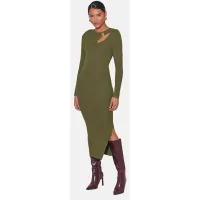 Lipsy Vestido  oliva