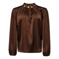 Liberte Essentiel Camiseta ' PIP '  marrón oscuro