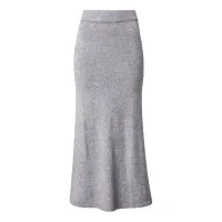 VILA Falda 'VIRil'  gris moteado