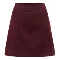 VILA Falda 'VICourdie'  rojo vino