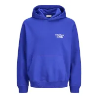 JACK & JONES Sudadera  azul / blanco