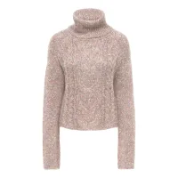 ONLY Jersey 'ONLZILLE'  beige moteado