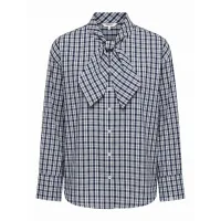 ONLY Blusa  azul / blanco