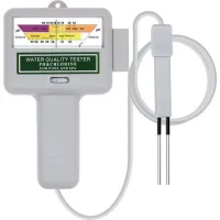Kit De Testeur De Compteur D'Eau De Chlore Ph, Moniteur Numérique Portable D'Analyse De La Qualité De L'Eau, Test Pour L'Analyseur Électronique De La Qualité De L'Eau De La Piscine Et