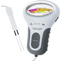 Ph & Cl2 Test 2 En 1 Électronique Spa Numérique Testeur De Qualité, D'Eau Détecteur D'Analyse De Chlore Résiduel Moniteur