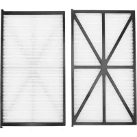 Cartouche Filtrante Pour Nettoyeur De Piscine Robot, 2 Pièces, Charbon Actif, Panneau De Remplacement Haute Efficacité Pour Tigershark Rcx70101
