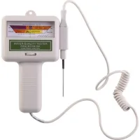 Testeur De Ph Portable – Compteur De Chlore – Moniteur Qualité Eau Piscine Et Spa – Lecture Rapide Et Précise – Léger Et Compact
