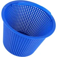 1 Panier Skimmer Piscine, Plastique Solide Bleu, 17,7x13x12cm, Pour Filtration Eau, Système Pompe