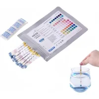100 Pcs Bandelettes Test 9-en-1 Pour Eau Potable, Analyse Plomb, Nitrate, Ph, Nitrites, Chlore, Dureté, Testeur Fiable Pour Maison Et Bureau-dou