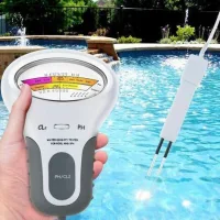 Testeur Électronique De Qualité De L'Eau De Ph Et De Chlore Pour Piscines, Câble De 13 Cm