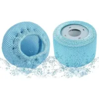 2 Pièces Filets De Protection Compatibles Avec Filtres De Spa, Couvercle En Maille Pour Mspa Filtre De Rechange, Élastique Filtre De Protection En Maille Pour Cartouches Filtrantes, Filtre De Piscine