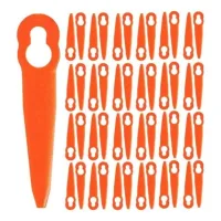 Lames De Rechange En Plastique Pour Tondeuse Stihl Polycut 2-2 Fsa 45 Fsa 57 Fse 52, Sun Joe 24v-gt10 - Lot De 100