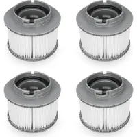 Lafiucy Filtre De Remplacement Pour Mspa Fd2089, Pompe À Cartouche Filtrante Pour Piscine Hot Subs Et Spas, 4pcs