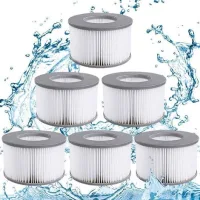6 Pièces De Remplacement Mspa Pour Spa, Accessoires De Bain À Remous, Filtre À Eau De Rechange Pour Bain.