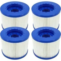 Filtre À Vis Infini Pour Spa, Cartouche À Visser Pour Spa Gonflable Sans Vis 60mm, Cartouches Pour Spa (lot De 4)