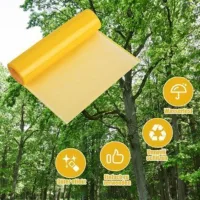 Bande Glue Arbre Ruban D'Arbre Jaune Piège À Colle Protéger Les Arbres (10mx10cm) Pour Empêcher Chenilles Fourmis Autres Insectes Nuisibles De Grimper Sur Les Arbres